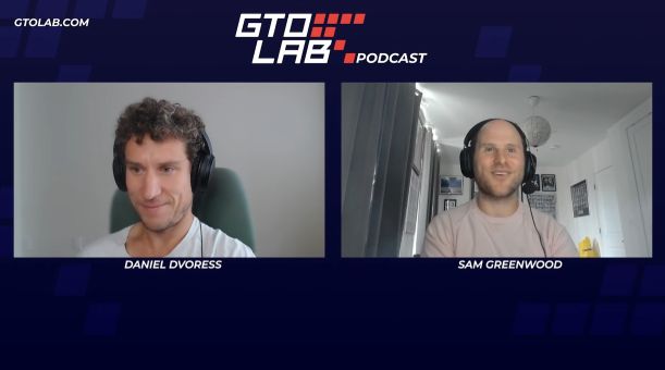 Daniel Dvoress and Sam Greenwood talking on the GTO LAB Podcast.