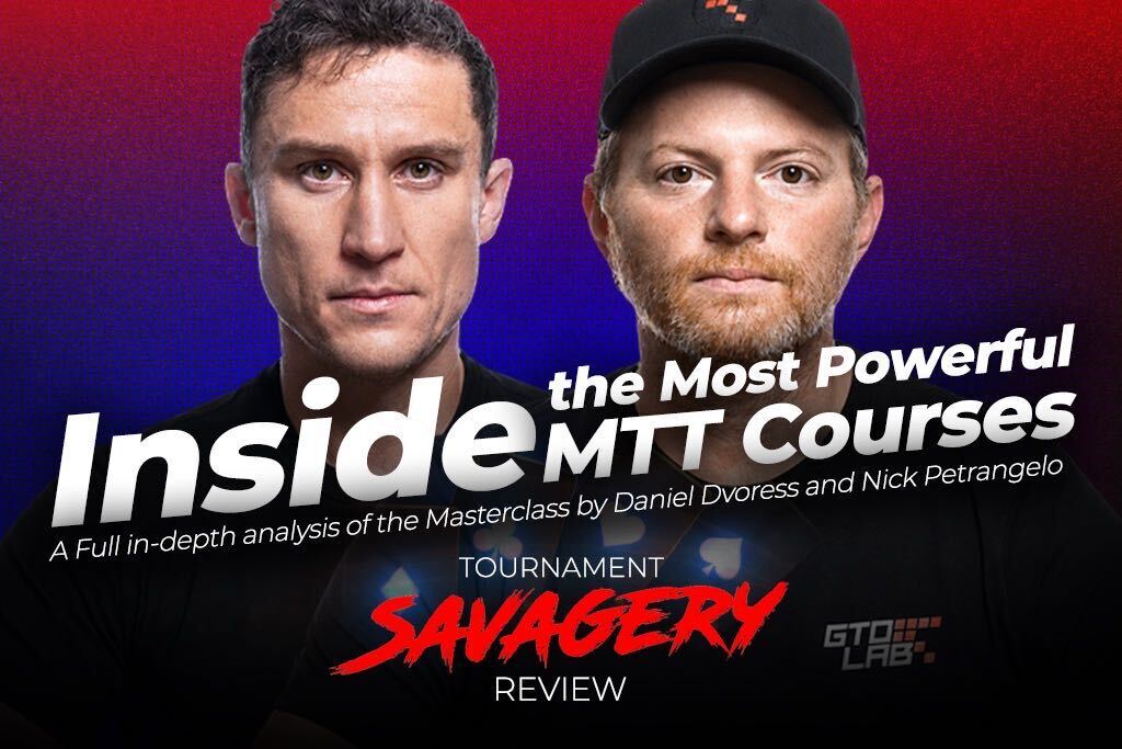 GTO LAB Tournament Savagery MTT masterclass course